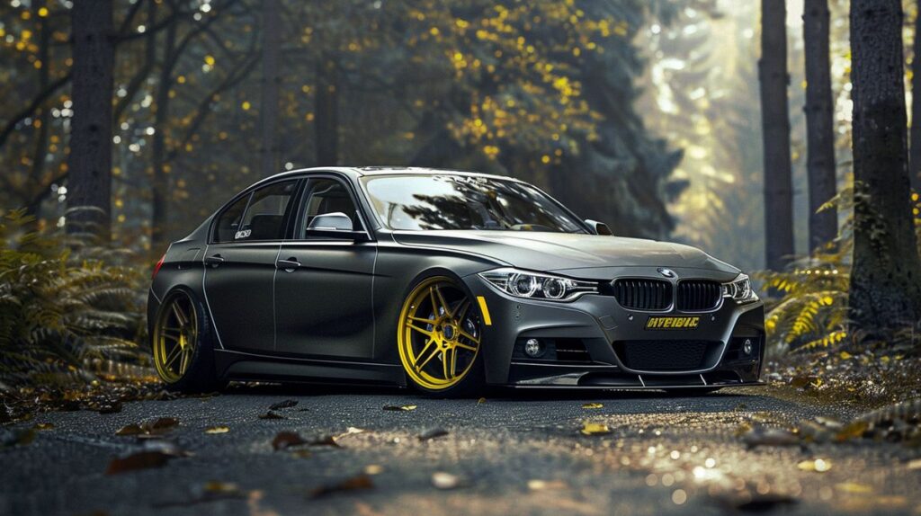 BMW 335i with enhanced performance through chiptuning